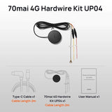 70mai A510 + RC11 Rear Cam + 4G Remote Hardwire Kit