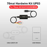 70mai A510 Dash Camera + RC11 Rear Camera + UP03 Set