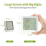 Noklead Indoor LCD Digital Thermometer & Humidity Monitor