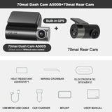 70mai A500S Pro Plus+ GPS ADAS + RC06 Rear Dash Cam UK EN - Car Wireless Mobile Phone Chargers