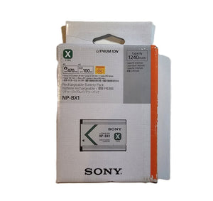 Sony NP-BX1 Cybershot Li-Ion 1240mAh Battery 4.5Wh 3.6V RX100 - Genuine UK Stock