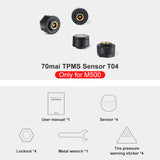 70mai TPMS 04 Tire Pressure Monitor System for M500 Dash Cams