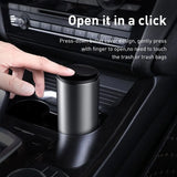 Baseus Metal Car Trash Can - Ashtray - Storage Box