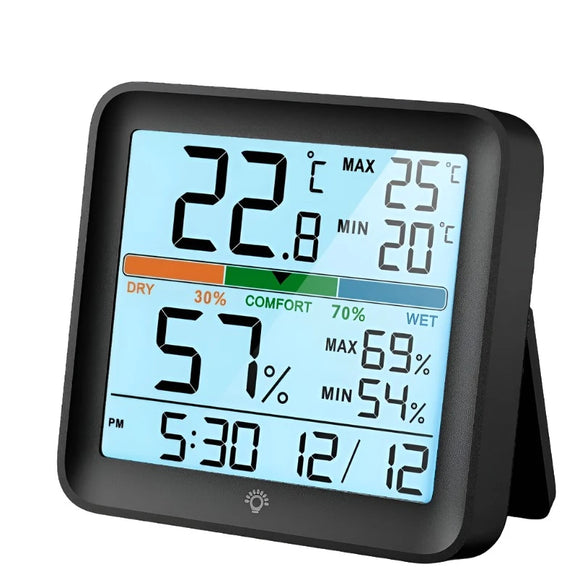 Noklead Indoor LCD Digital Thermometer & Humidity Monitor
