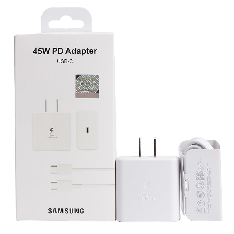 45W GaN PD Charger FCC ETL Certificate for Samsung Galaxy S22 Plus