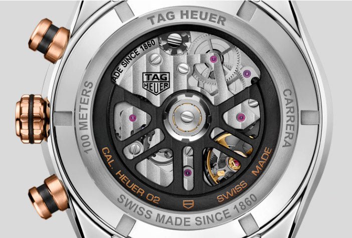 Tag Heuer Men Watch Carrera Heuer 02 Chronograph Rose Gold Car Wireless Mobile Phone Chargers